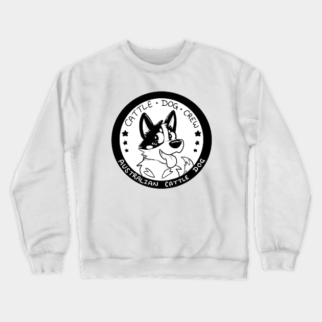 Cattle dog crew! Crewneck Sweatshirt by niknikando